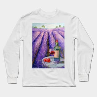 Lavender, wine and fruit Long Sleeve T-Shirt